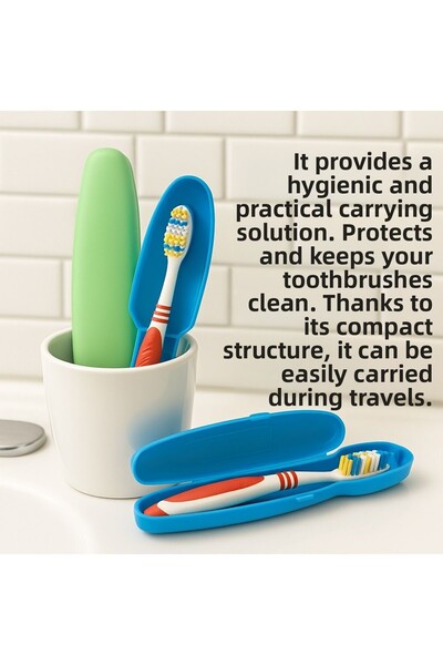 obrigado Θήκη οδοντόβουρτσας Υγιεινή και πρακτική προστατεύει και διατηρεί κα...