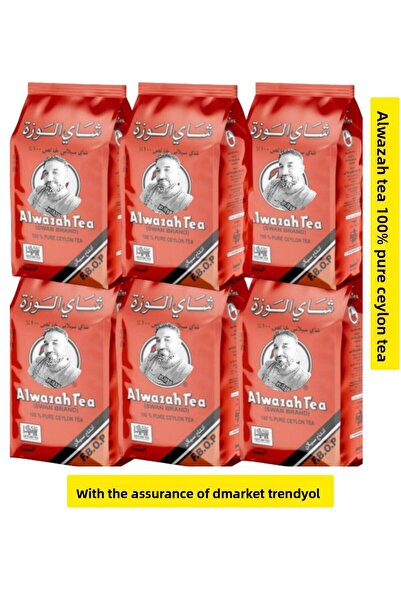 ALWAZAH TEA شاي سيلاني نقي 100% (6x400 جم)