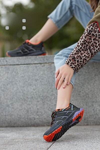 sandal spor Unisex Outdoor Reflective Khaki-Lilac Water Repellent αθλητικά παπούτσια - Ss001-0355