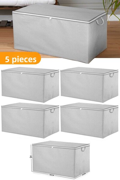 Serstil 5 bucăți - resturi de pilota cu pete gri Mega Size - 100x50x50 cm