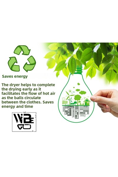 Biz Class 3 Balls - 2 Pieces Fragrance 1 Pouch Laundry Wool Drying Balls