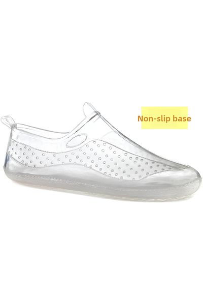 emek lastik Sapato Femei Bărbați Transparente Anti-alunecare Talpă Pantofi de plajă