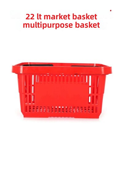 Manken İstanbul 22 Liter Market Basket with 2 Handles - Shopping Basket