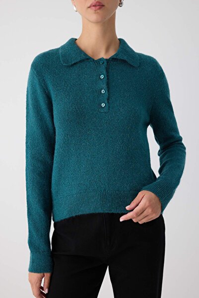 Trendyol Collection Pulover din tricot din fire premium/speciale, amestecate cu lână de alpaca, mai durabilă |   TWOAW26KZ00002