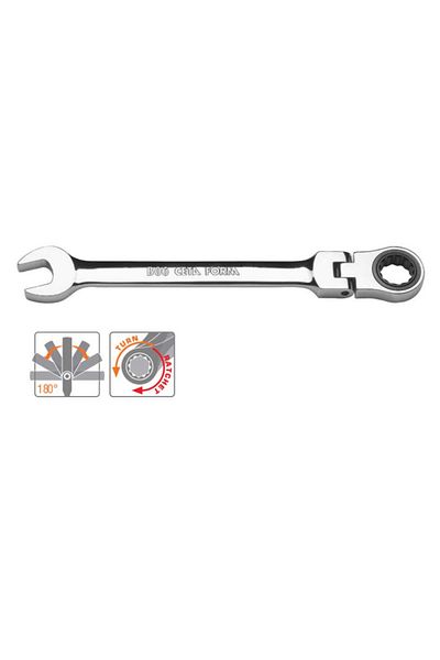 CETA FORM C-Gear Ratchet Combined Wrench(Mafsalli)-11 mm - B06-11