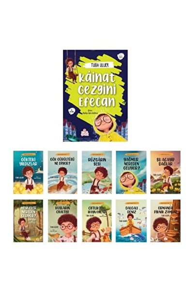 Nesil Çocuk Yayınları متجول الكون إفكان (10 كتب) كتاب توبا أولوير 160 صفحة من...