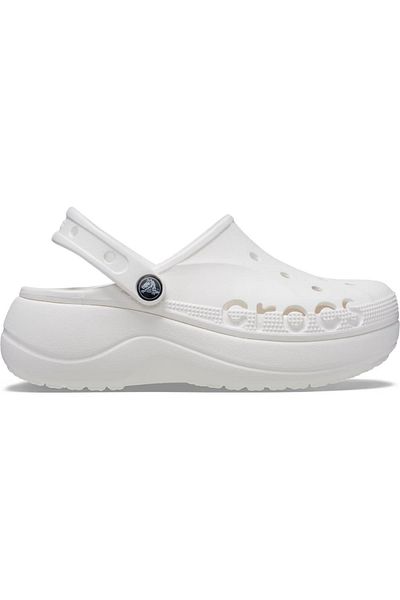 Crocs Baya Platform Clog Women's Daily Slippers208186-100
