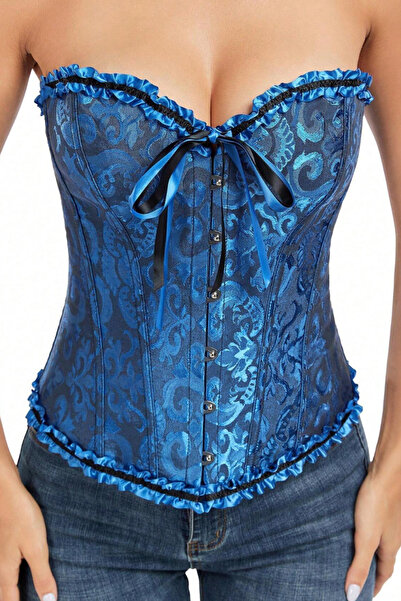 HERA BELLA Gotik Victorian Vintage Korse Büstiyer