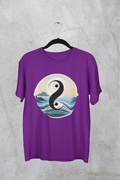 ArtYus TRIOCĂ CU MÂINĂ SCURTĂ CU GÂRĂ ROTUNDĂ IMPRIMATĂ CU TRANSFER DE FORMĂ ...