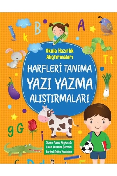 Bıcırık Yayınları Harfleri Tanıma Yazı Yazma Alıştırmaları