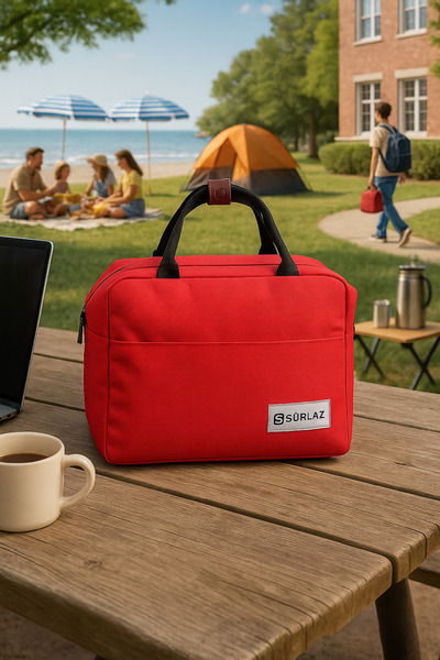 SürLaz Thermal Bag Carrying Bag Handbag Lunch Box Mini Camping Kitchen Bag