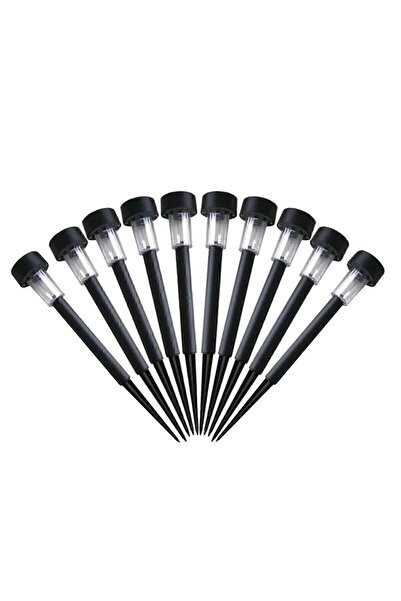 Solar Güneş Enerjili Bahçe Lambası Plastik Saplama 5 lu Set