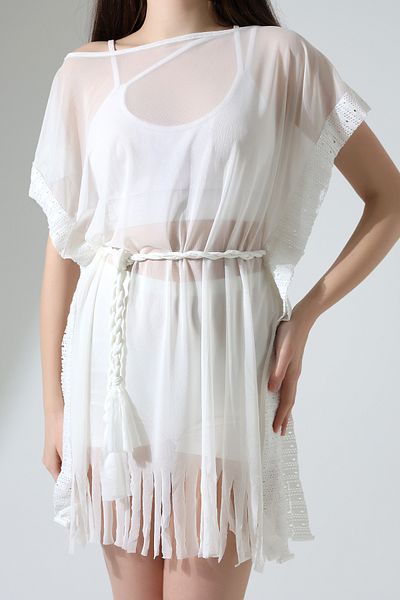 Esberin Lacy Tulle Pareo