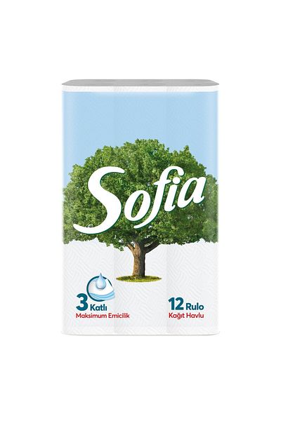Sofia Paper Towel 12 Pieces