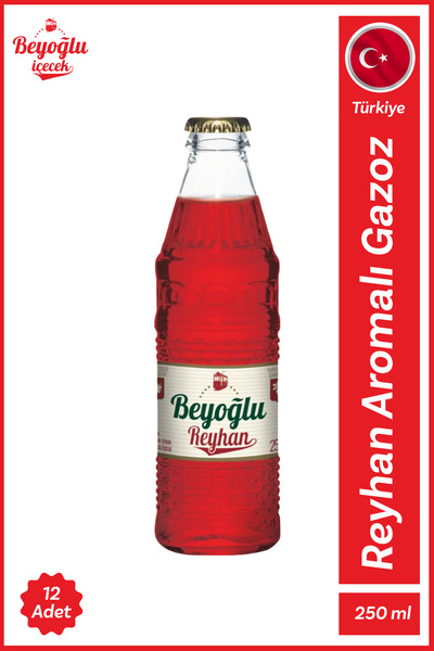 Beyoğlu Reyhan Ve Gül Aromalı Gazlı Içecek 12x250 Ml