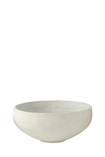 Milo Seramik Yayvan Saksı / 58*58*25,5 Cm