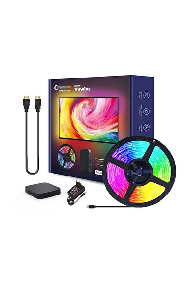Vuwiny TV Arkası Senkronize Ambiyans Akıllı Aydınlatma (55-65 INCH)
