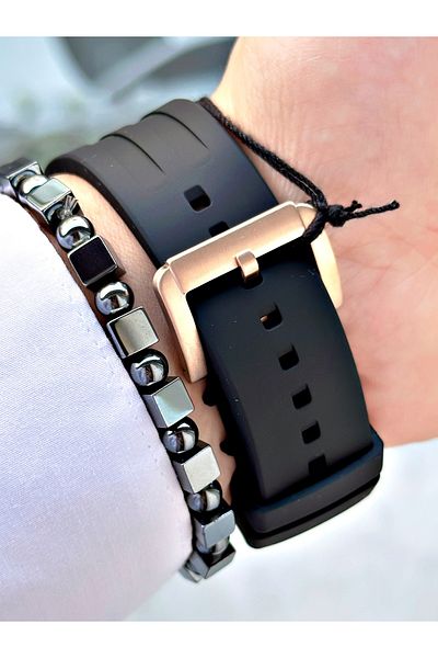 Ferrucci Anti Bacterial Silicone Men's Wrist Watch with Function