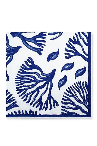 Daycare 33X33Cm Blue Patterned Paper Napkins 20Pcs