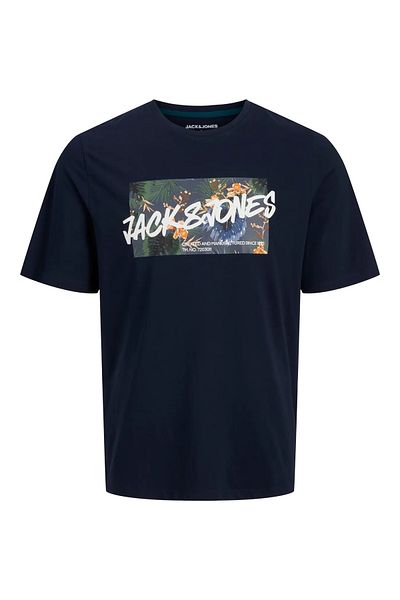 Jack & Jones Ανδρικό μπλουζάκι Jjhawaii Shape 12269324 Dark Navy