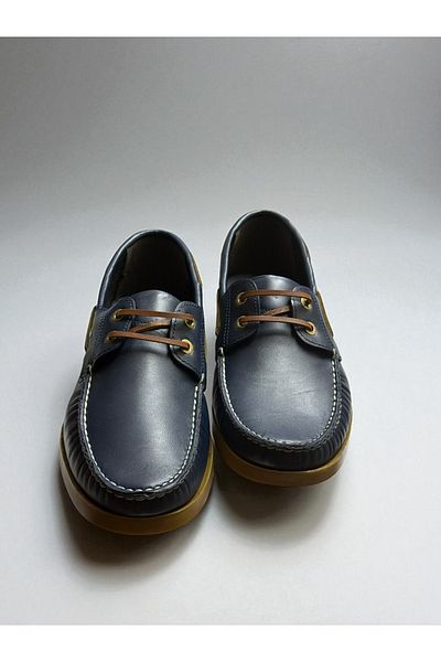 ALDİ Derikan 7000 Men's Khaki Leather Casual Shoes