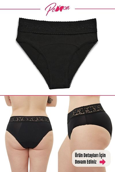 PEDDON Chiloți menstruali maxi clasici superabsorbanți Chiloți menstruali rezistenti la lichide, lavabili, ultra igienici, lavabili