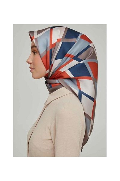 Armine Μεταξωτό Φουλάρι Nostalgia - 8664-27 Mink Twill