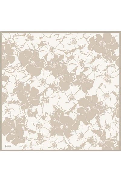 Armine Silk Scarf 2025 Summer - 9344-31 Soft Beige Twill