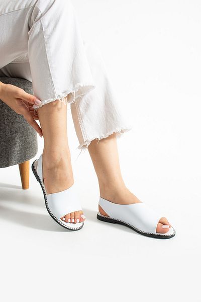 Cochines Women's Short Heeled Daily Sandals and Slippers