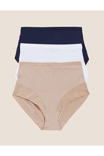 Marks & Spencer 3'lü Flexifit:trade_mark: Full Brief Külot Seti