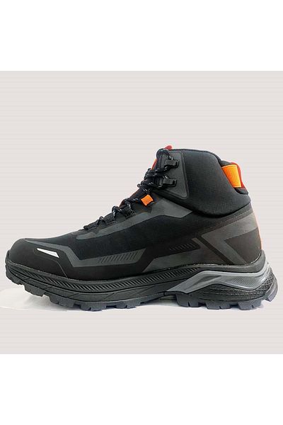 lumberjack Ανδρικές αδιάβροχες μπότες Racer Hi 4pr - Μαύρο-πορτοκαλί - 42