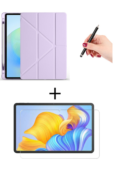 Nezih Case Huawei Honor Pad X8a 11 Inç Uyumlu Kalem Bölmeli Akıllı Kılıf Ekra...