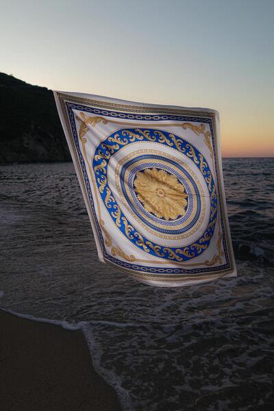 Materia Zincir Desenli Fular