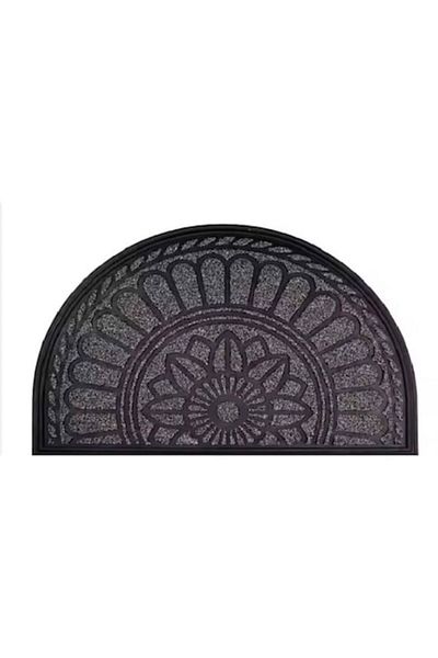 MIBAO Entrance Mat for Home, 45x75cm, Non-slip, Rubber, Gray
