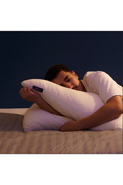 Neyam 2- Piece Pillow Set with Extra Filling Foam and Washable Pillowcase , 43x40x21 cm