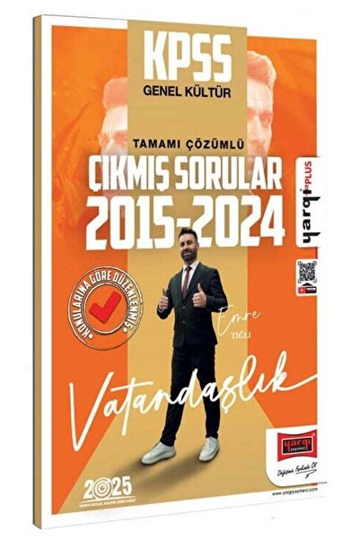 Yargı Yayınları Yargı 2025 Kpss Vatandaşlık Çıkmış Sorular 2015-2024 Konuları...