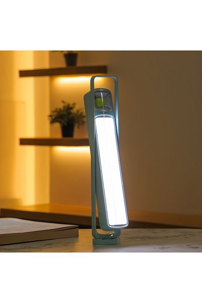 KRYPTON Led Emergency Lantern With Solar Panel – 77 Leds, 3200mah, 5w Cob, 5 Hrs Runtime, Portable Design