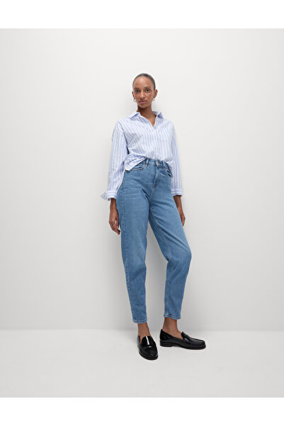 Marks & Spencer Yüksek Bel Mom Jean Pantolon