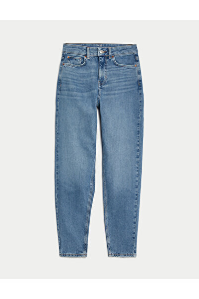Marks & Spencer Yüksek Bel Mom Jean Pantolon