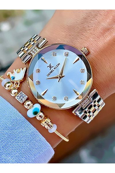 Daniel Klein Waterproof Women's Wristwatch with Calendar Function