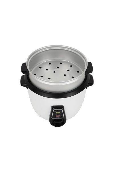 KRYPTON Electric Rice Cooker 3 In 1 Functions, Non-stick Inner Pot Automatic Shut Off 1 L 400 W