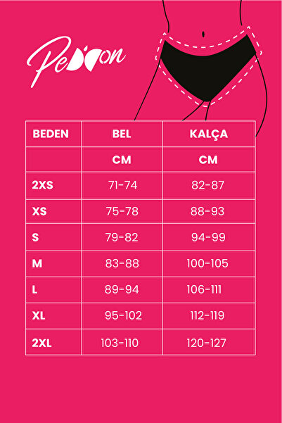 PEDDON Regl Dönemine Özel Konforlu Pedkini Bikini Altı Süper Emici Yüksek Bel Lacivert Regl Mayosu