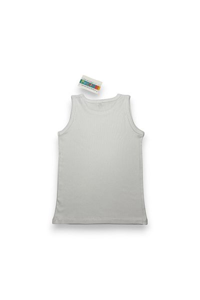 Ponchiq Tricou alb unisex pentru copii
