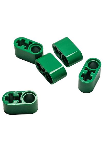 LEGO Original Technic Moc Custom Accessory Liftarm 1 X 2 Axle Green 4 Pieces Will Be Sent