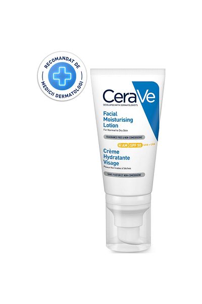 CeraVe Crema hidratanta de fata CeraVe SPF 50 ten normal-uscat