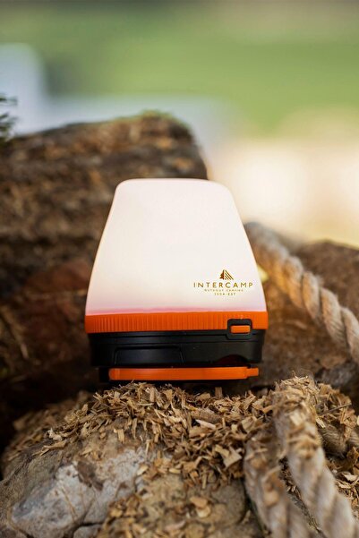 intercamp 150 Lümen Kamp Işığı, 3 MOD, Mıknatıslı Taban, Asılabilir, 20 m Ayd...