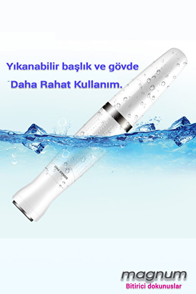 MAGNUM Yüz Tüy Alma Makinesi Epilasyon Epilatör Aleti Yüz Kaş Vücut Tüy Temizleme, Kaş Düzeltme.