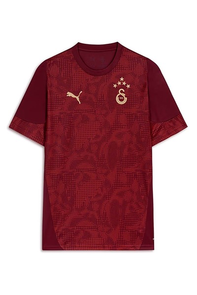 Galatasaray 25/26 A Takım 1/4 Fermuarlı Uzun Kollu Antrenman Üst Forma BORDO