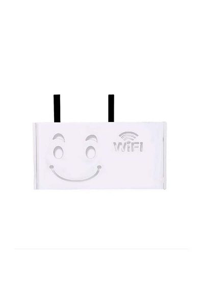 divendi-ro Wall bracket for router or other objects, made of ABS, 40x20x9cm, white