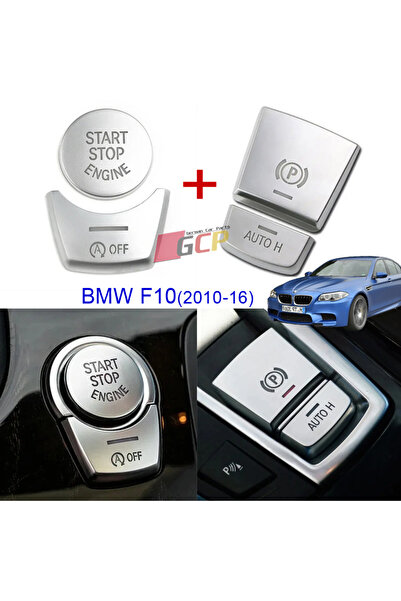 GCP German Car Parts BMW F10 Start Buton ve Park Butonu Kaplaması F10 El Fren...